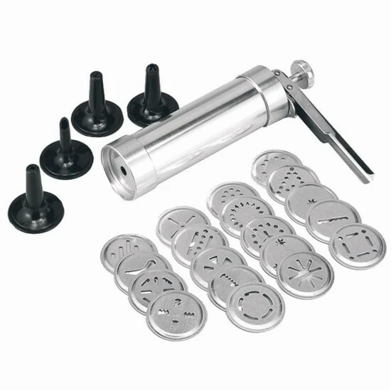 Bester Verkauf 👍 GEFU 143-20 Gebäckpresse Cookie, Silber/schwarz (1 Stück) ⌛ – Bild 5