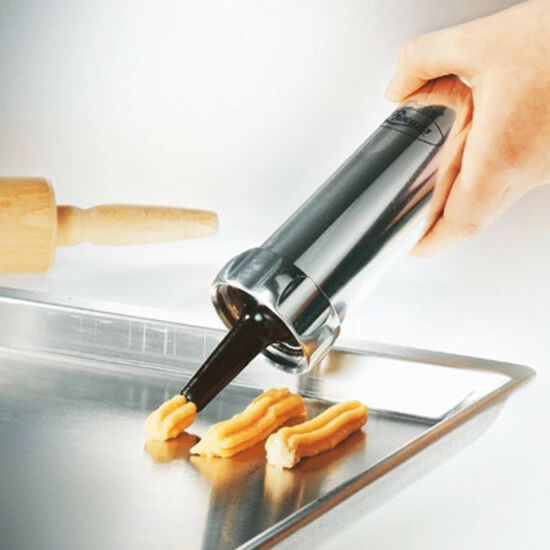 Bester Verkauf 👍 GEFU 143-20 Gebäckpresse Cookie, Silber/schwarz (1 Stück) ⌛ – Bild 14