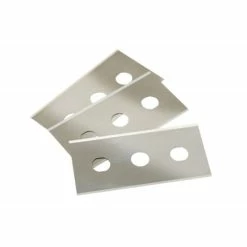 Bestpreis 🥰 GEFU 12455 Ersatzklingen Aus Edelstahl Für Glaskochfeldschaber, Silber (3er Pack) 👍