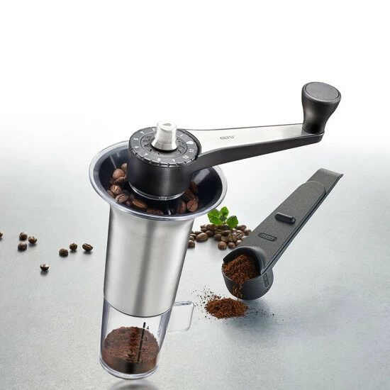 Bestpreis 🔥 GEFU Set: Kaffeemühle LORENZO Und Kaffeemaß MORENO, Verstellbar 😉 – Bild 3