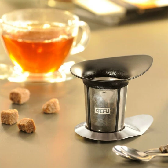 Großhandel 🎉 Gefu Teesieb Aus Stahl, Klassisch, Geräumig Brauen. 🔥 – Bild 14
