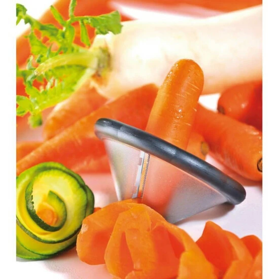 Bestpreis 🔔 GEFU 129-40 Spiralschneider Rösli, Transparent ⭐ – Bild 2