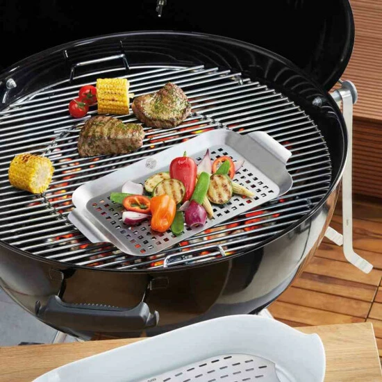 Bestes Angebot 😀 GEFU BBQ Grillschale Flach Edelstahl Pfannengerichte Vom Grill Klein ⭐ – Bild 2