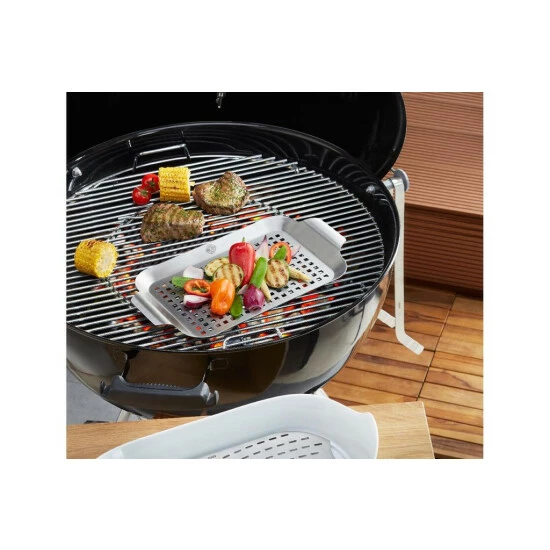 Bestes Angebot 😀 GEFU BBQ Grillschale Flach Edelstahl Pfannengerichte Vom Grill Klein ⭐ – Bild 6