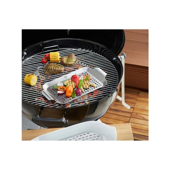Bestes Angebot 😀 GEFU BBQ Grillschale Flach Edelstahl Pfannengerichte Vom Grill Klein ⭐ – Bild 9