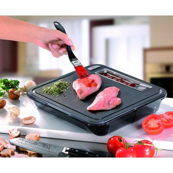 Top 10 🎉 GEFU Küchenpinsel Becky Aus Nylon/ABS Kunststoff In Schwarz Und Rot, 21 Cm 🛒 – Bild 5