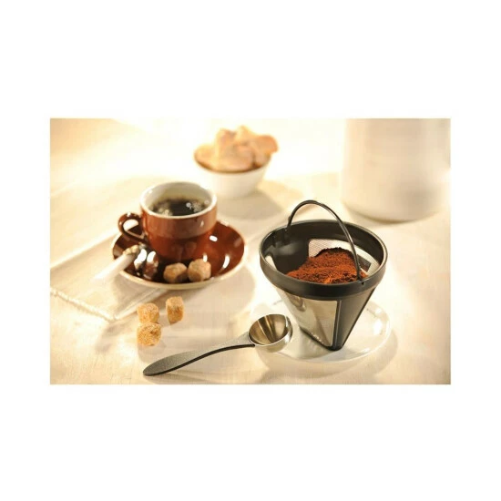 Neu 🛒 GEFU 127-60 Kaffeemaß MISURINO, Schwarz/silber ⌛ – Bild 7