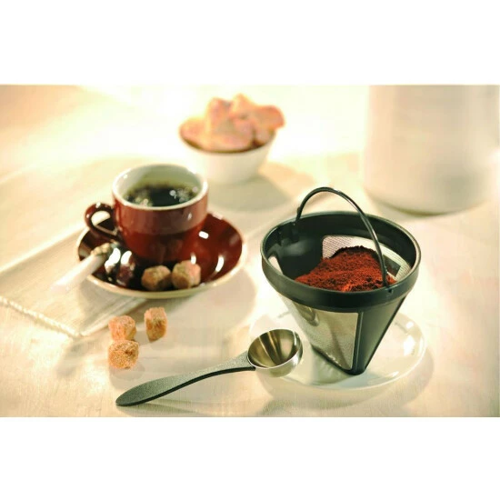 Neu 🛒 GEFU 127-60 Kaffeemaß MISURINO, Schwarz/silber ⌛ – Bild 8