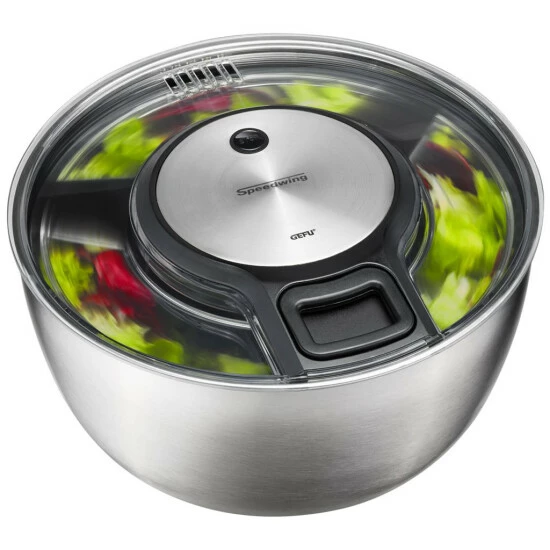 Top 10 🛒 Gefu Salatschleuder Speedwing Edelstahl Mit Seilzug 😀 – Bild 3