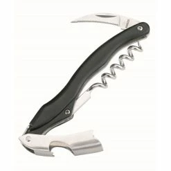 Auslauf 😀 GEFU 124-35 Kellnermesser CAMERI, Schwarz/silber 💯