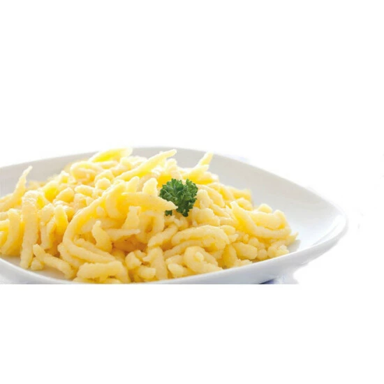 Aktion 🎁 GEFU 109-15 Spätzlelöffel Mit Schaber, Schwarz ✨ – Bild 7