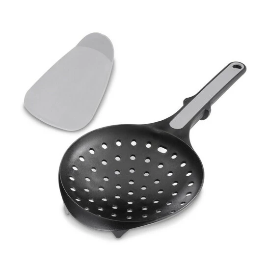 Aktion 🎁 GEFU 109-15 Spätzlelöffel Mit Schaber, Schwarz ✨ – Bild 11