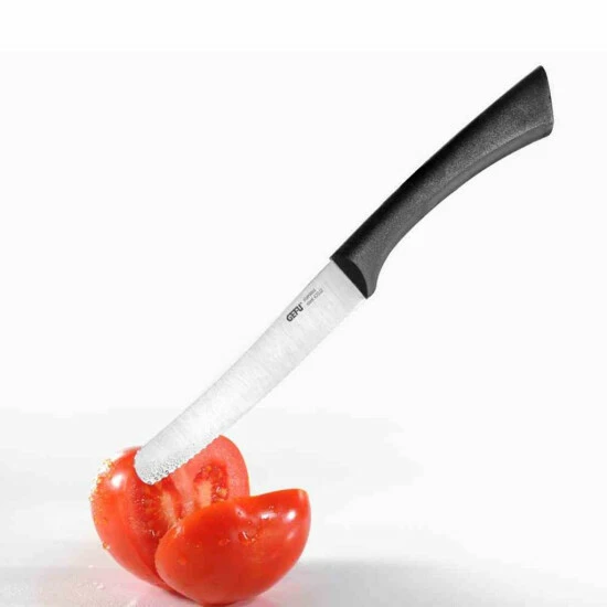 Beste Bewertungen von 🔥 GEFU 138-20 Allzweckmesser 11cm Mit Wellenschliff, Schwarz/silber 🔥 – Bild 2