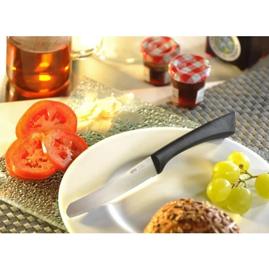 Beste Bewertungen von 🔥 GEFU 138-20 Allzweckmesser 11cm Mit Wellenschliff, Schwarz/silber 🔥 – Bild 8