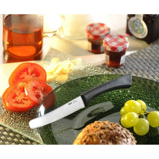 Beste Bewertungen von 🔥 GEFU 138-20 Allzweckmesser 11cm Mit Wellenschliff, Schwarz/silber 🔥 – Bild 9