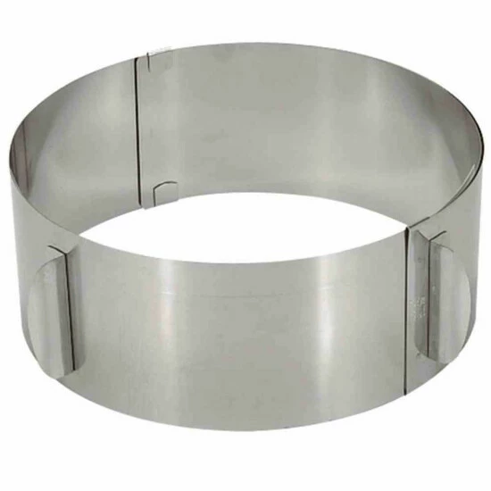 Bestes Angebot 😀 GEFU 143-08 Tortenring TONDO 8,5cm, Silber ✔️