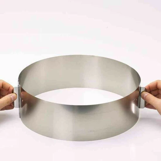 Bestes Angebot 😀 GEFU 143-08 Tortenring TONDO 8,5cm, Silber ✔️ – Bild 2