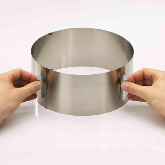 Bestes Angebot 😀 GEFU 143-08 Tortenring TONDO 8,5cm, Silber ✔️ – Bild 3