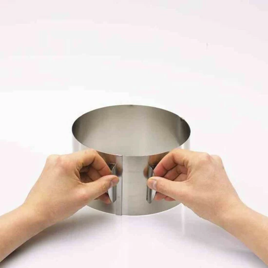 Bestes Angebot 😀 GEFU 143-08 Tortenring TONDO 8,5cm, Silber ✔️ – Bild 4