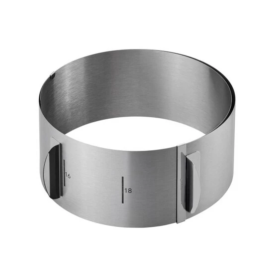 Bestes Angebot 😀 GEFU 143-08 Tortenring TONDO 8,5cm, Silber ✔️ – Bild 6