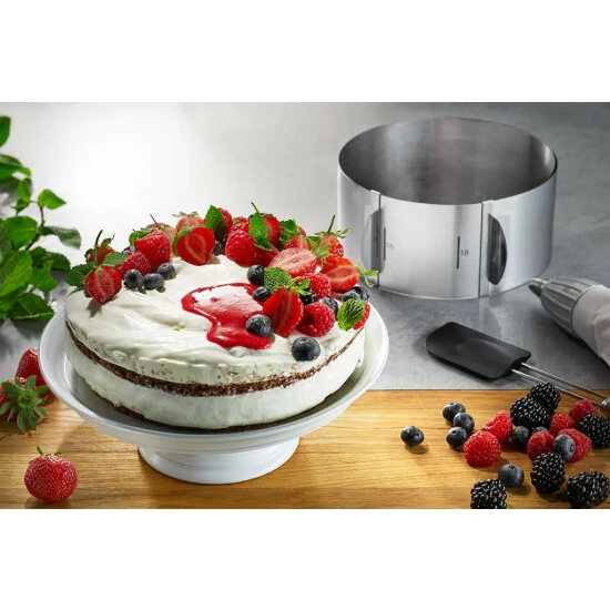 Bestes Angebot 😀 GEFU 143-08 Tortenring TONDO 8,5cm, Silber ✔️ – Bild 11