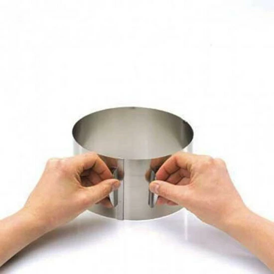 Bestes Angebot 😀 GEFU 143-08 Tortenring TONDO 8,5cm, Silber ✔️ – Bild 13