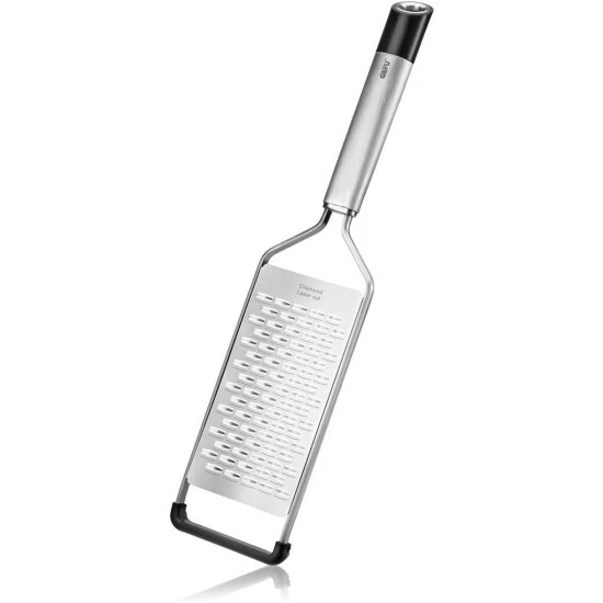 Budget 🥰 Gefu 2-Wege Reibe Primeline, Küchenreibe, Edelstahl, Kunststoff, Schwarz, Silber, 29238 🎁