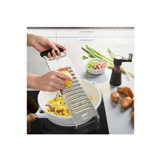 Auslauf ⭐ GEFU 504-50 Kartoffelhobel PATO, Silber/schwarz ⭐ – Bild 5