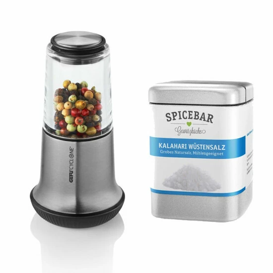 Billig ✨ Gefu Salz- Oder Pfeffermühle X-Plosion S Set Mit Spicebar Kalahari Wüstensalz 170 G 🛒