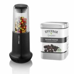 Beste Bewertungen von 🥰 Gefu Salz-/Pfeffermühle X-Plosion M Schwarz Set Mit Spicebar Rasavat Pfeffer 80 G 🌟
