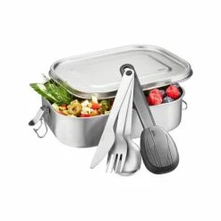 Großhandel ⭐ GEFU Set: Lunchbox ENDURE, Groß + Besteck-Set MOVE, 4-teilig 🤩