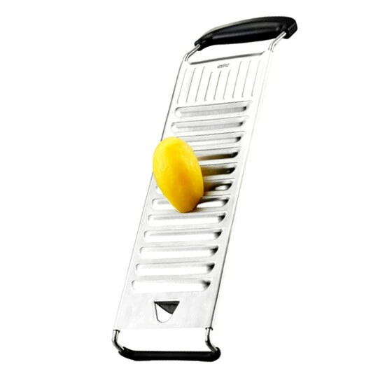 Auslauf ⭐ GEFU 504-50 Kartoffelhobel PATO, Silber/schwarz ⭐ – Bild 9