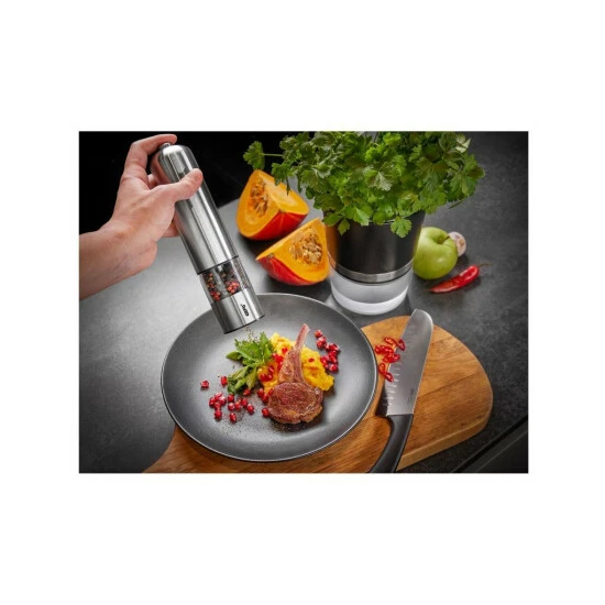 Rabatt ⌛ GEFU Salz- Oder Pfeffermühle TRICO, Elektrisch 😉 – Bild 4