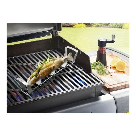 Angebote ✔️ GEFU 893-31 Fischhalter BBQ, Silber 🔔 – Bild 9