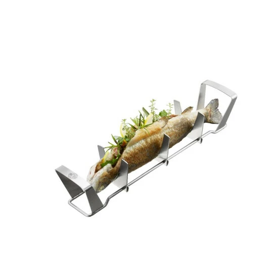 Angebote ✔️ GEFU 893-31 Fischhalter BBQ, Silber 🔔 – Bild 10