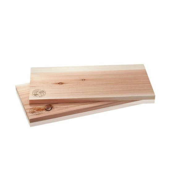 Rabatt ✨ GEFU Zedernholz-Grillbretter BBQ XXL, 2 Stück 🌟