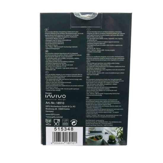 Schlussverkauf 😍 Gefu Sprossenglas BIVITA 18910 🥰 – Bild 9