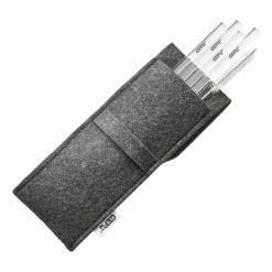 Am billigsten 💯 GEFU - Glastrinkhalm 18cm, 4 Stück In Filztasche 😍