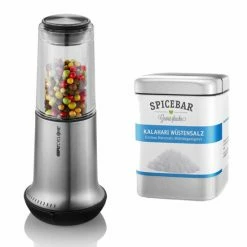 Großhandel ⭐ Gefu Salz- Oder Pfeffermühle X-Plosion L Set Mit Spicebar Kalahari Wüstensalz 170 G 👏