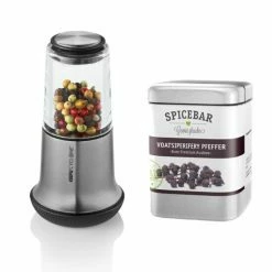 Neu 😍 Gefu Salz- Oder Pfeffermühle X-Plosion S Set Mit Spicebar Voatsiperiferypfeffer 80 G 🔔
