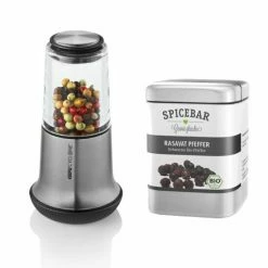 Aktion 😉 Gefu Salz- Oder Pfeffermühle X-Plosion S Set Mit Spicebar Rasavat Pfeffer 80 G 🎉