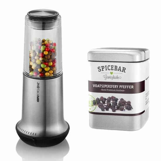 Budget 🔥 Gefu Salz- Oder Pfeffermühle X-Plosion L Set Mit Spicebar Voatsiperiferypfeffer 80 G 😉