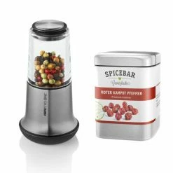 Beste Bewertungen von 😍 Gefu Salz- Oder Pfeffermühle X-Plosion S Set Mit Spicebar Roter Kampot Pfeffer 80 G 😀