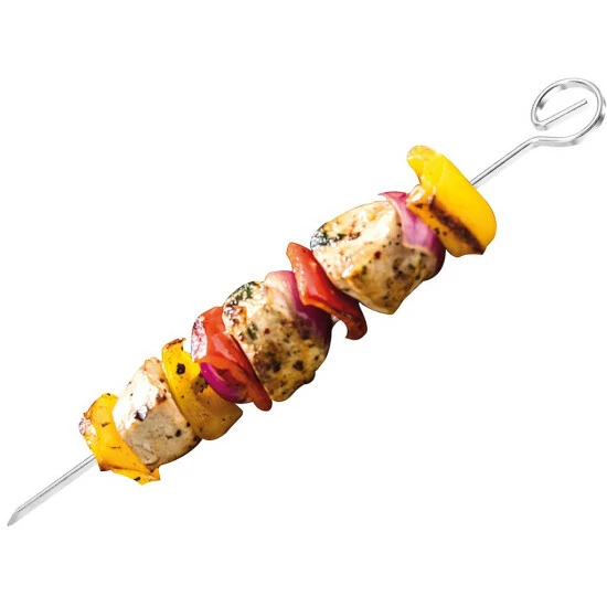 Aktion 🎉 GEFU 112-50 Schaschlikspieße 4er PICCANTE, Auf Karte, Silber 💯 – Bild 3