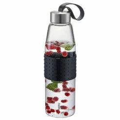 Bestpreis 🔥 GEFU Glastrinkflasche Olimpio 500ml, Klar 🌟