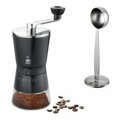 Angebote 🤩 GEFU Set: Kaffeemühle SANTIAGO Und Tamper Mit Kaffeemaß TAMINO 🤩