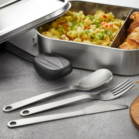 Am billigsten ❤️ GEFU Besteck-Set MOVE, 4-teilig 🛒 – Bild 4