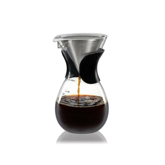 Beste Bewertungen von ⌛ GEFU Kaffeebereiter Butio Aus Borosilikatglas/Edelstahl/Kunststoff, Ø 10,7x19,7 Cm, 0,8 L, Nicht Induktionsgeeignet 💯