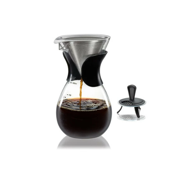 Beste Bewertungen von ⌛ GEFU Kaffeebereiter Butio Aus Borosilikatglas/Edelstahl/Kunststoff, Ø 10,7x19,7 Cm, 0,8 L, Nicht Induktionsgeeignet 💯 – Bild 2