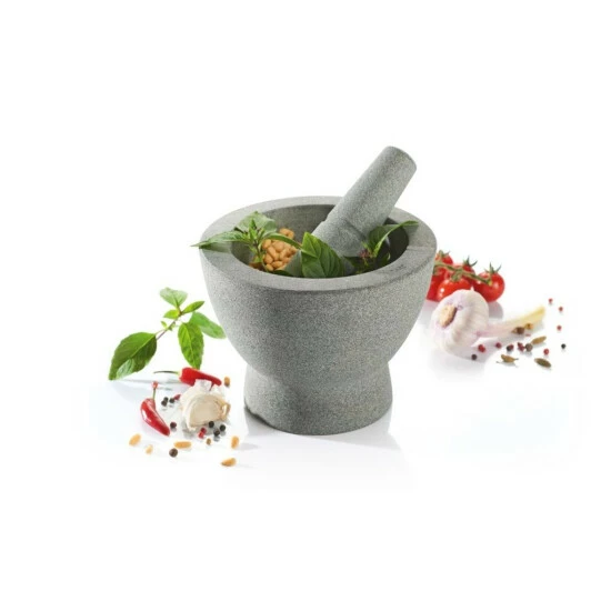 Coupon ⌛ GEFU 353-20 Mörser CRUNCHY Granit 17cm, Mit Stößel, Granit 🤩 – Bild 3